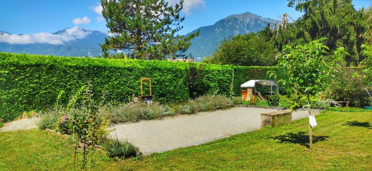 Ferienwohnung La Grange De Lina Grignon Exterior foto