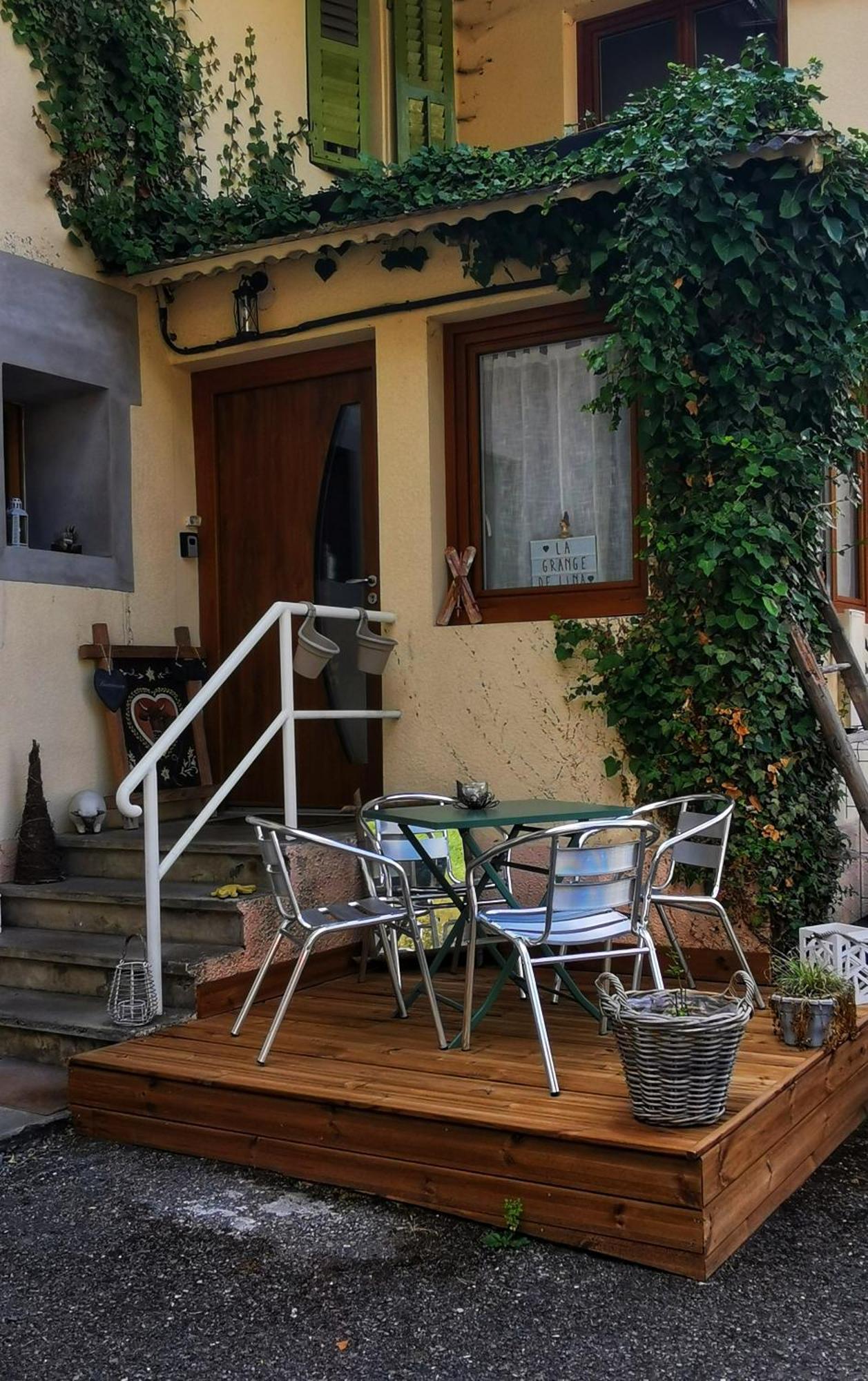Ferienwohnung La Grange De Lina Grignon Exterior foto